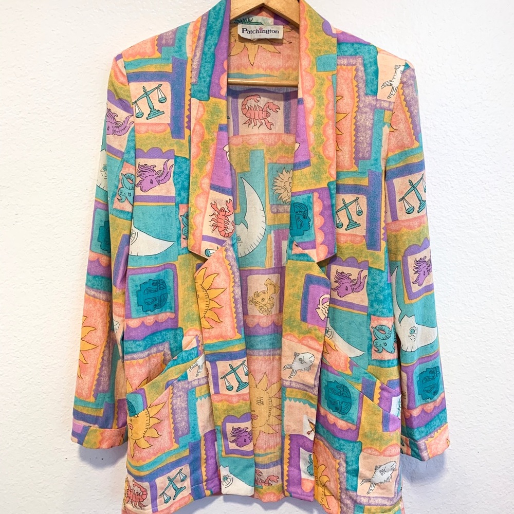 Super Rare Vintage Astrological Blazer